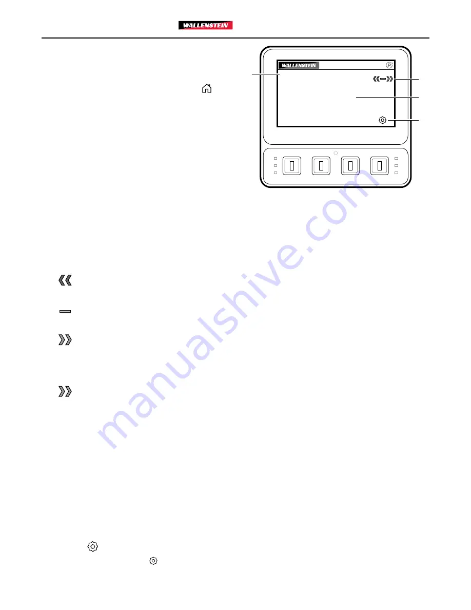 Wallenstein BXTR6438F Operator'S Manual Download Page 25