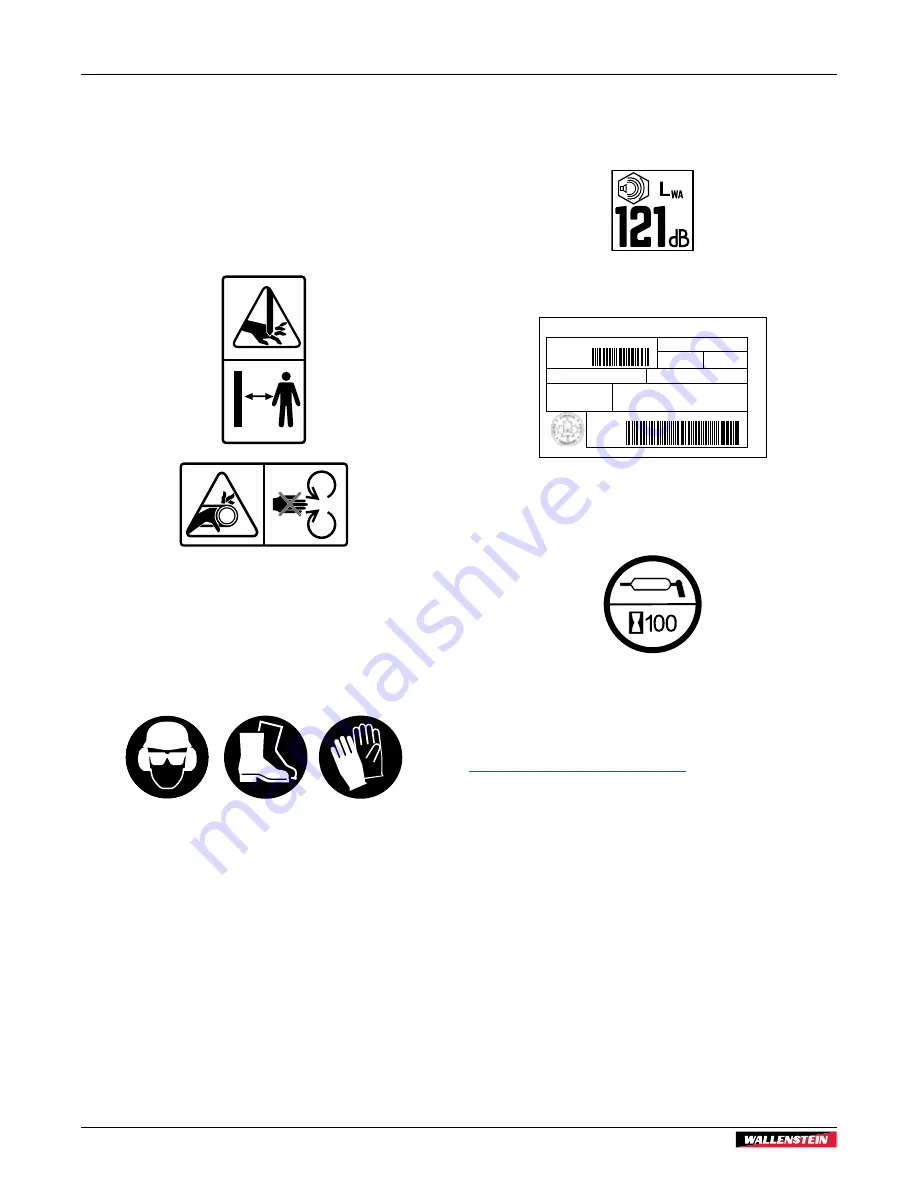 Wallenstein LXG300 Series Operator'S Manual Download Page 6