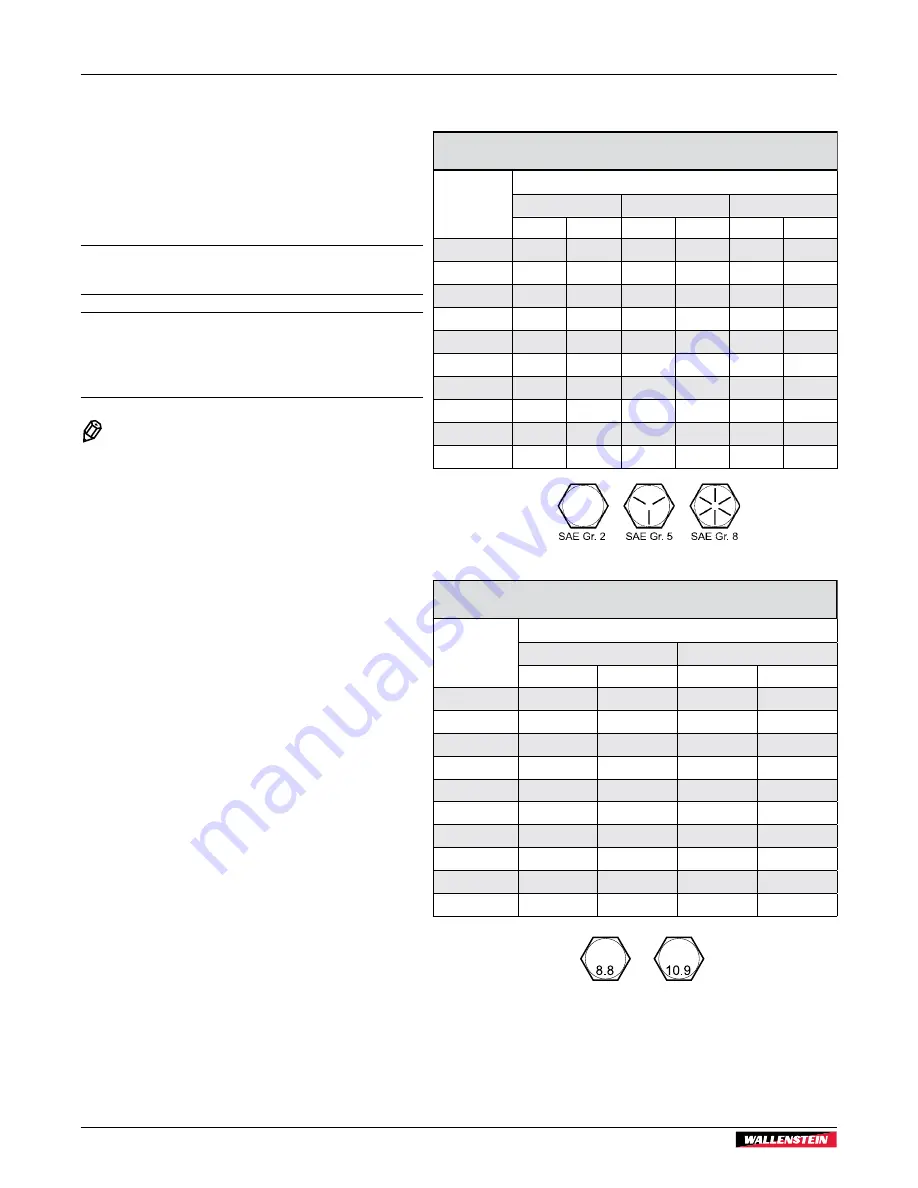 Wallenstein LXG300 Series Operator'S Manual Download Page 44