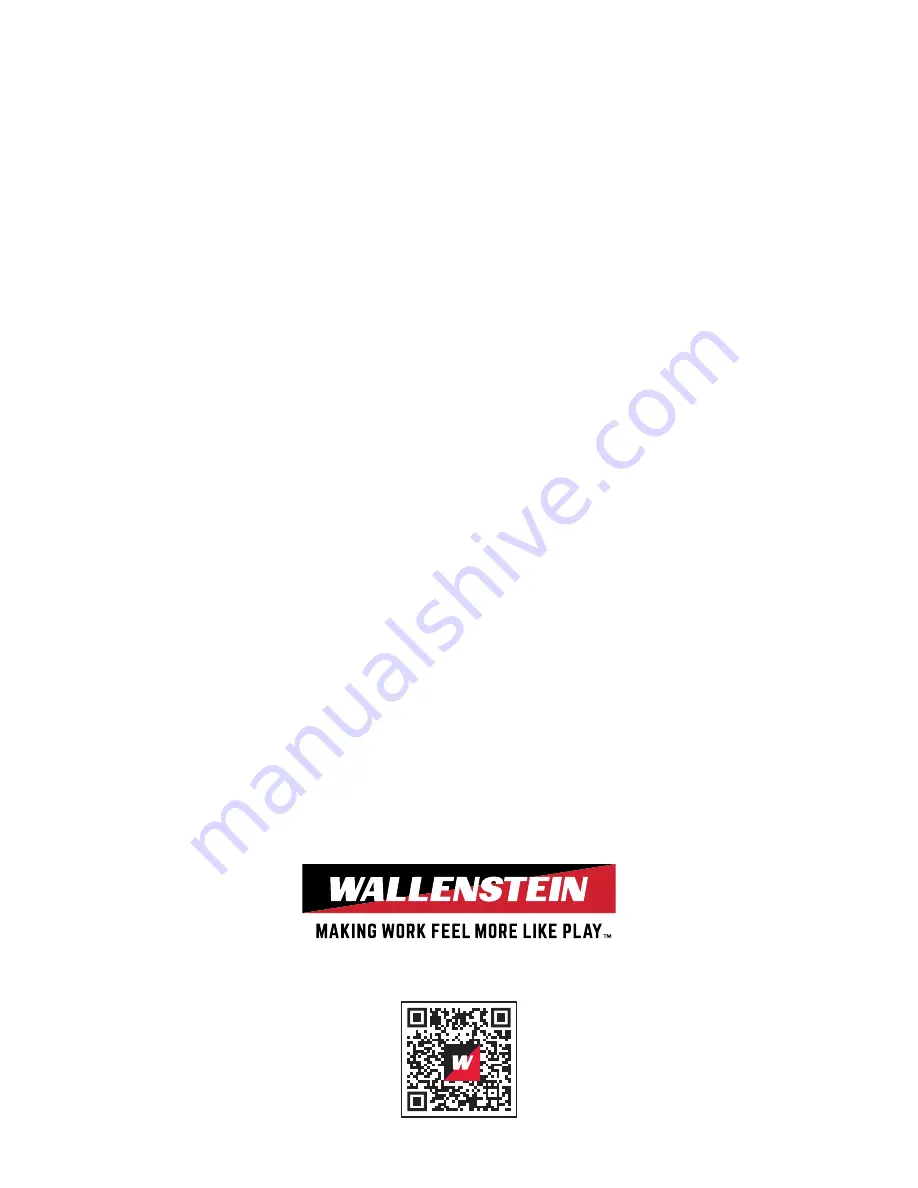 Wallenstein P3 PULSE BXR Series Installation Instructions Manual Download Page 20