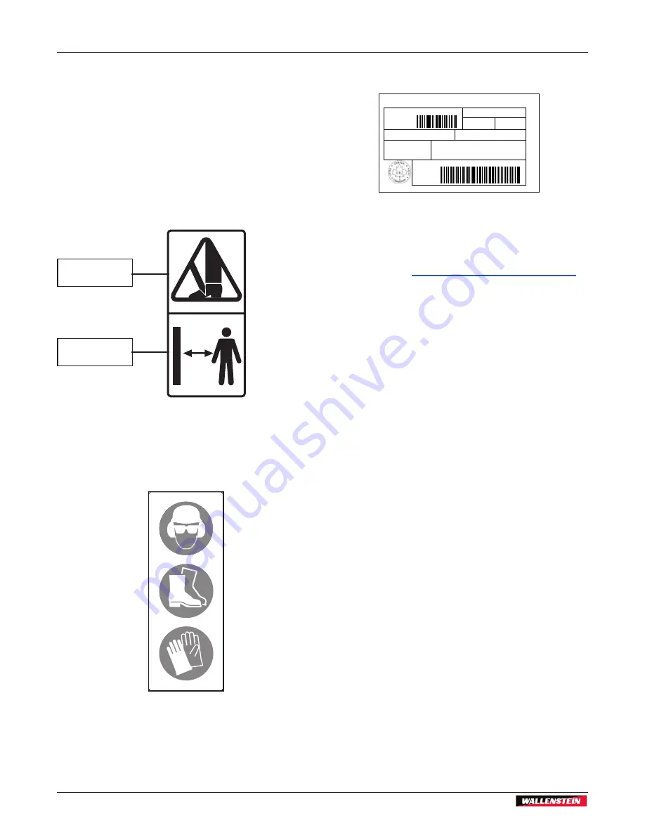 Wallenstein WX370 Operator'S Manual Download Page 6