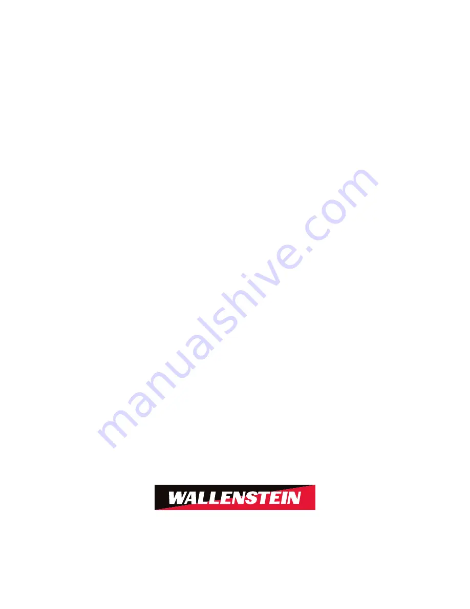 Wallenstein WX370 Operator'S Manual Download Page 34