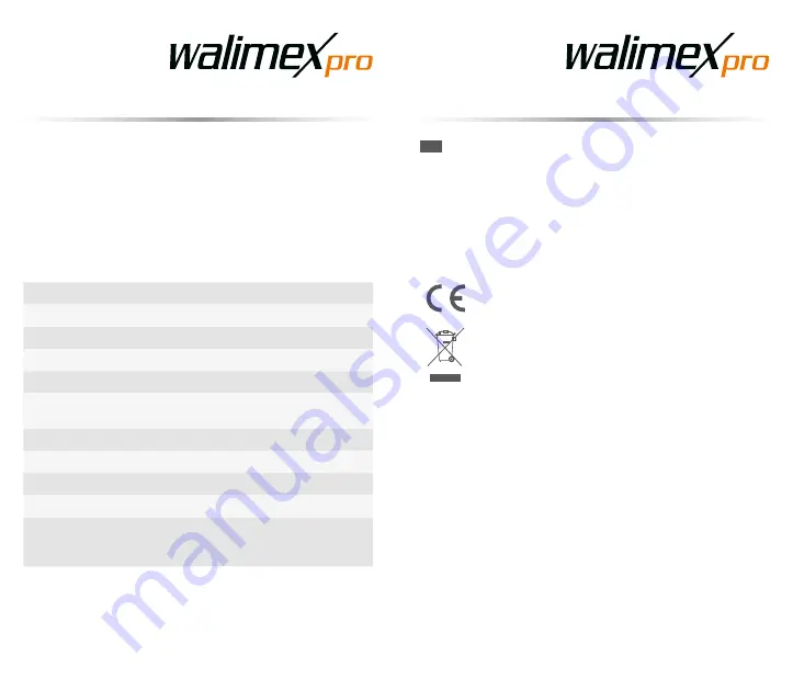 walser Walimex Pro Operator USB Plus Скачать руководство пользователя страница 16