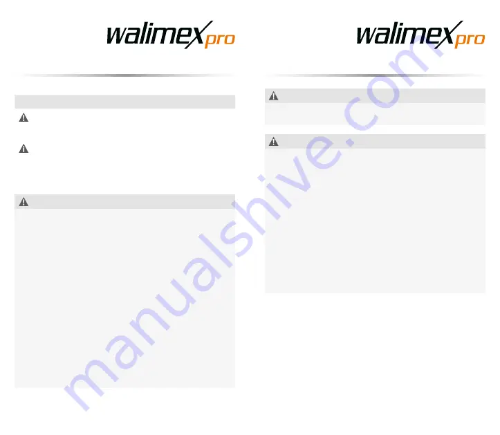 walser Walimex Pro Operator USB Plus Instruction Manual Download Page 17