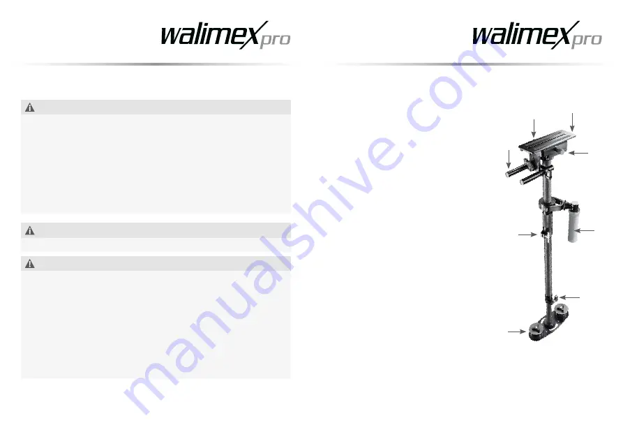 walser Walimex Pro StabyFlow Director System Instruction Manual Download Page 5