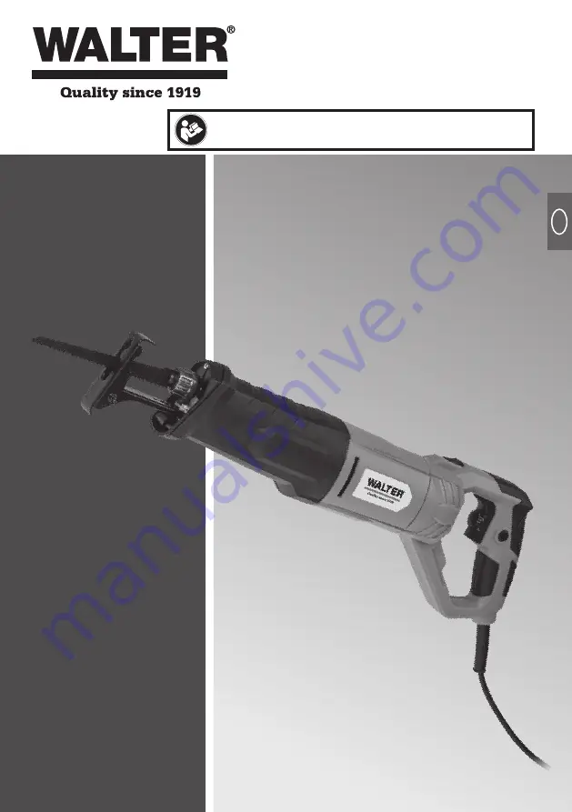 Walter 630351 Operating Manual Download Page 83