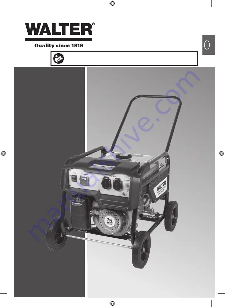 Walter K640061 Instruction Manual Download Page 45