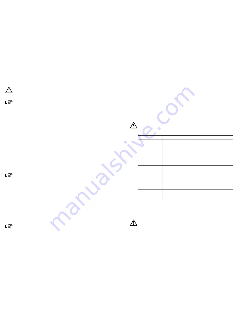 WALTHER PILOT wa800 series Operating Instructions Manual Download Page 12