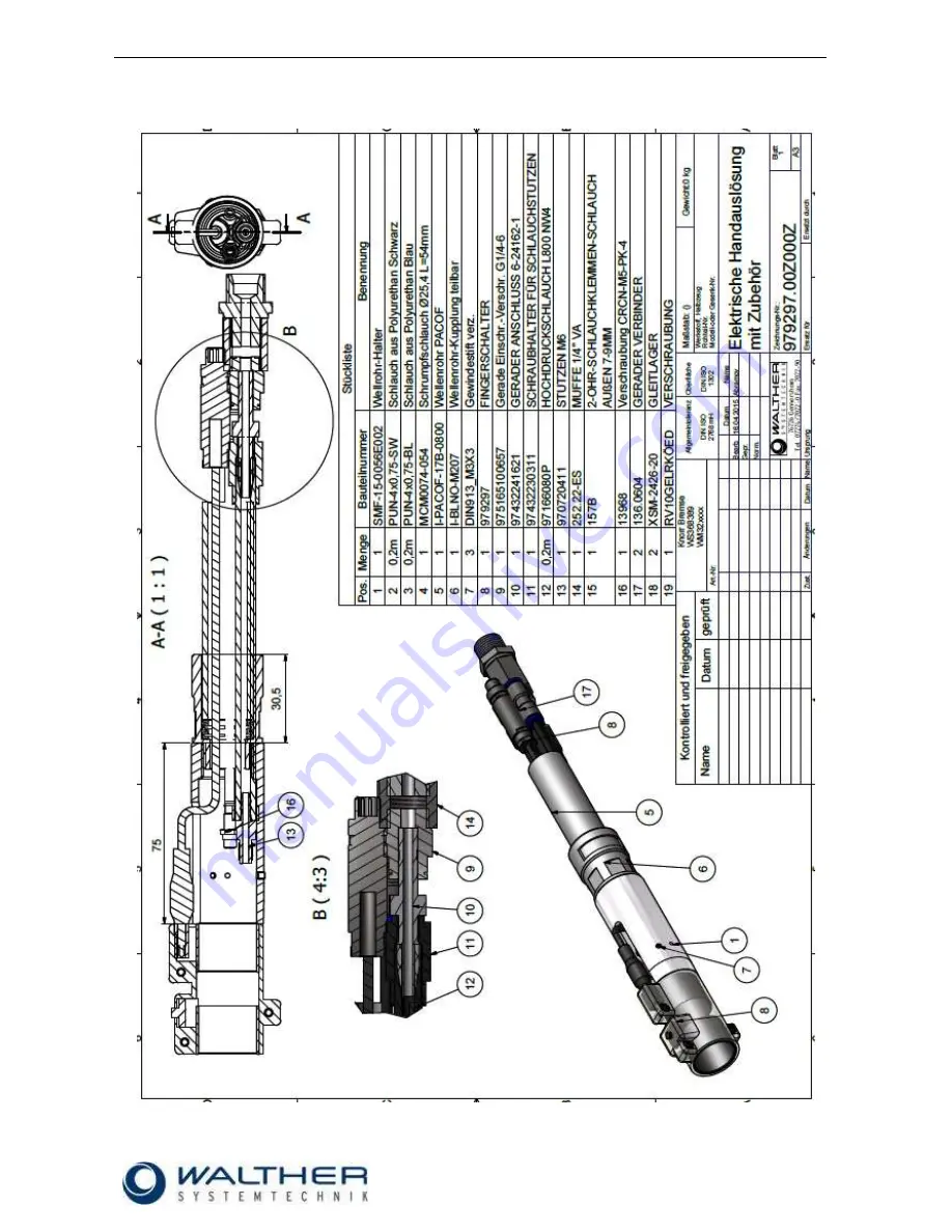 Walther VMS-13-EH-0.5 Скачать руководство пользователя страница 17