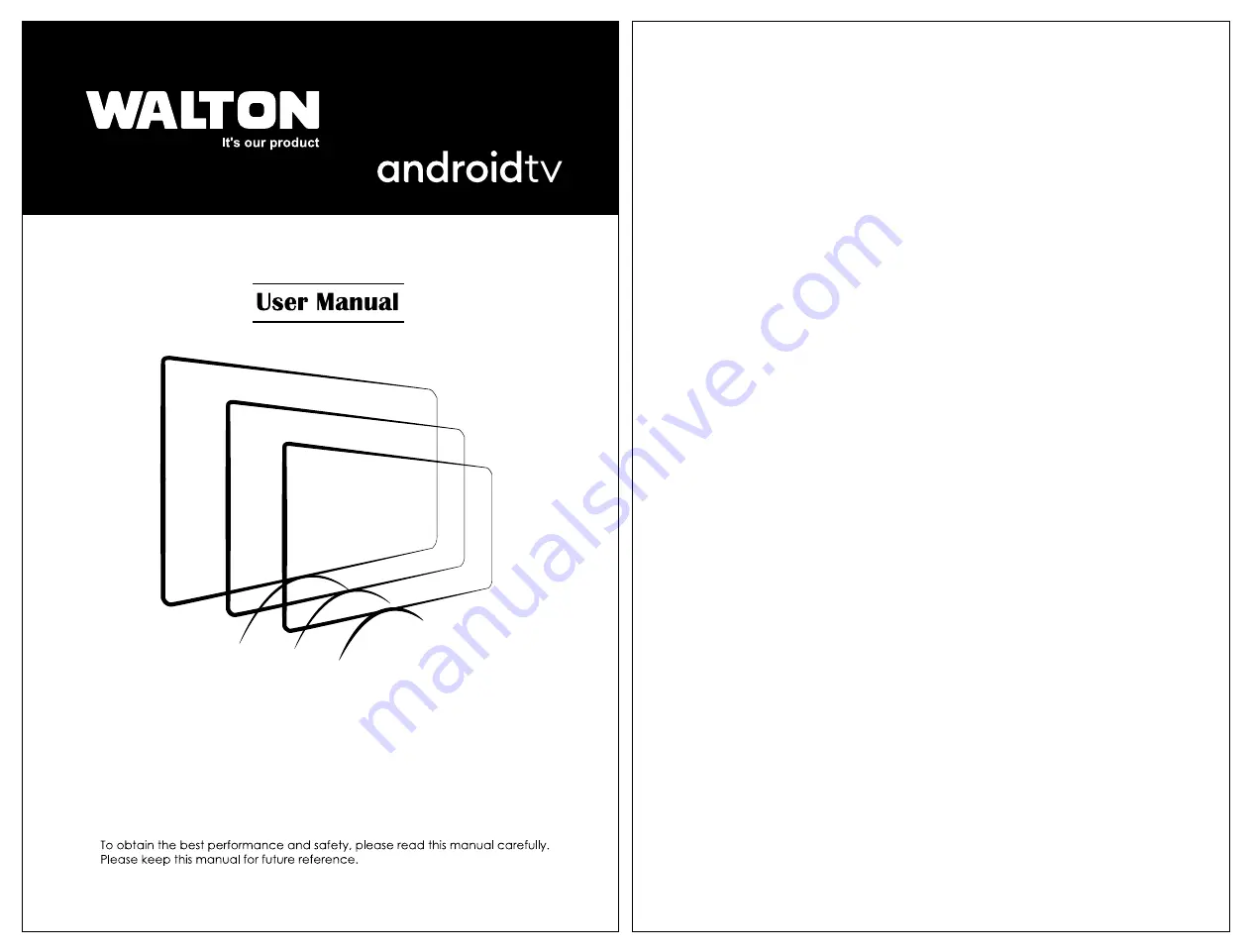 Waltron W32D120GE Скачать руководство пользователя страница 1