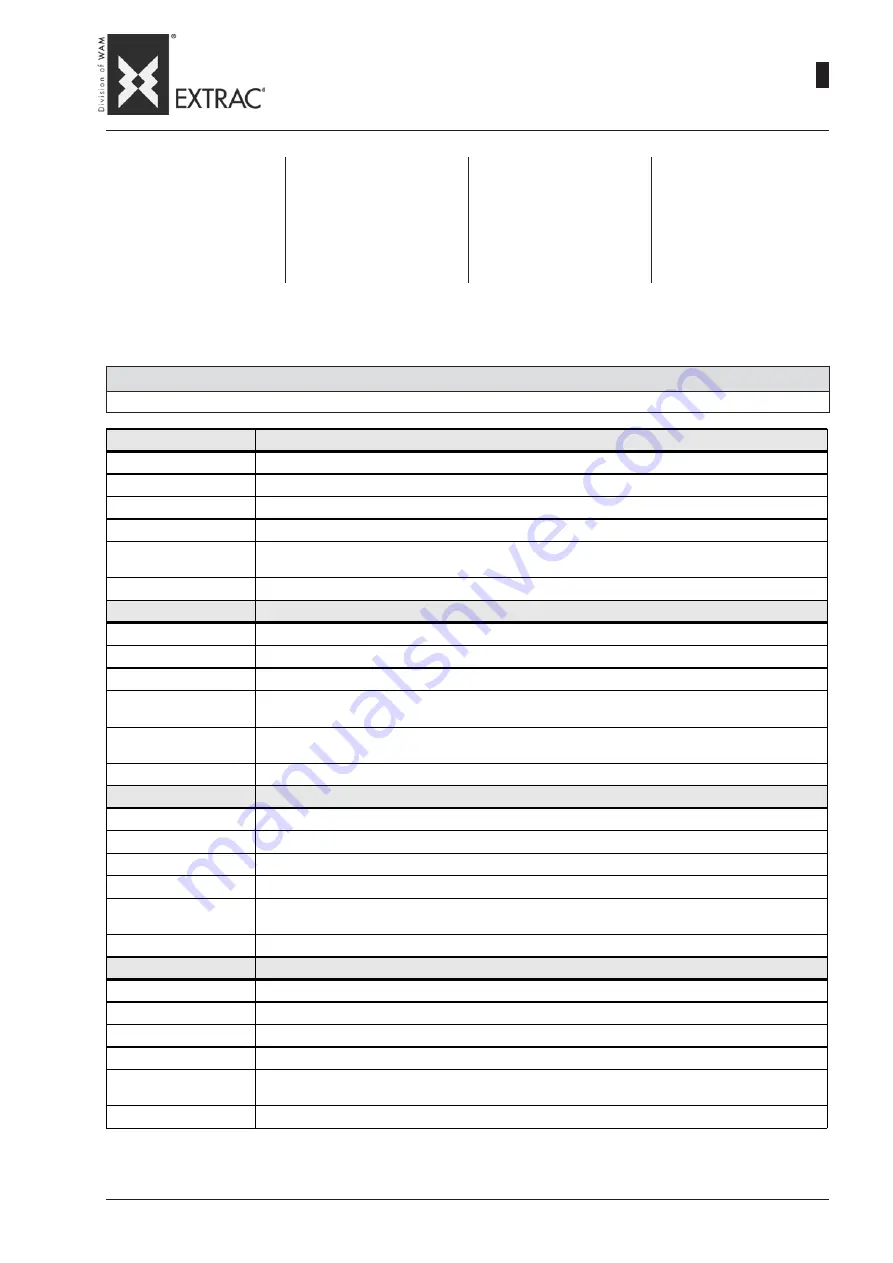 WAM EXTRAC SBB Series Technical Catalogue Download Page 14