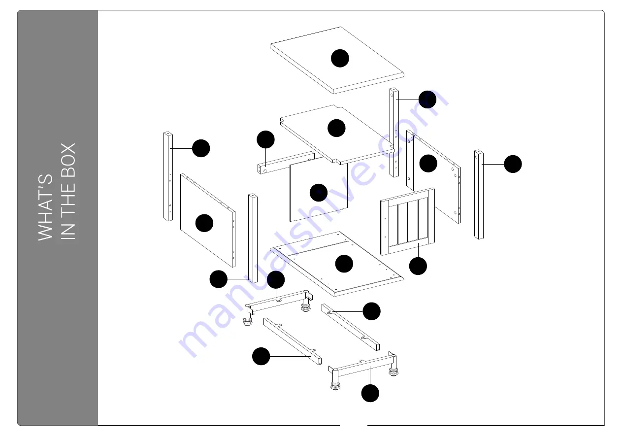 Wampat W06F3071W Assembly Instructions Manual Download Page 3