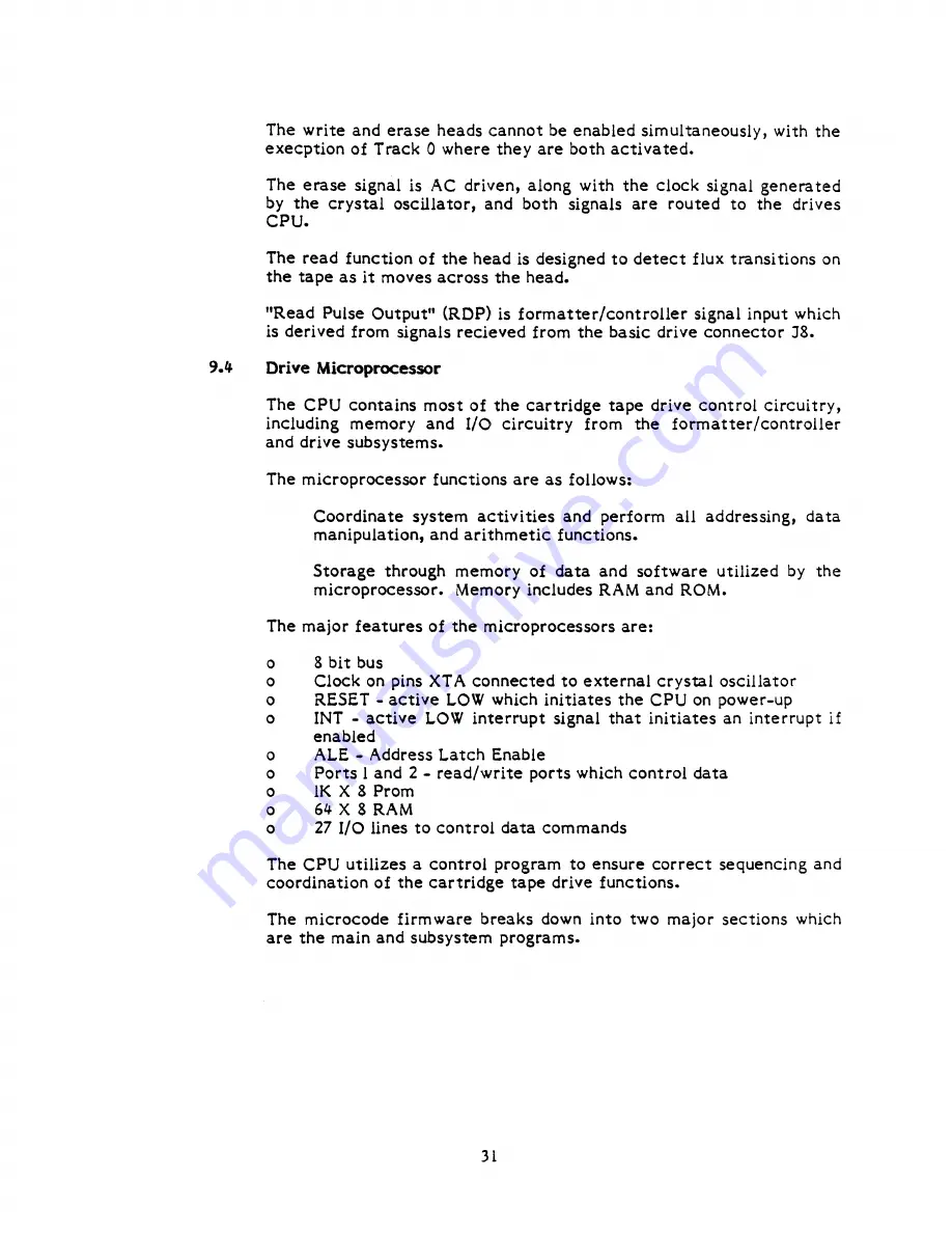 Wangtek 5000 E Basic Series Oem Manual Download Page 36