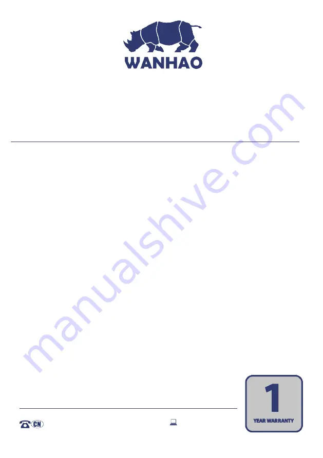 WANHAO I3 Plus Instruction Manual Download Page 4