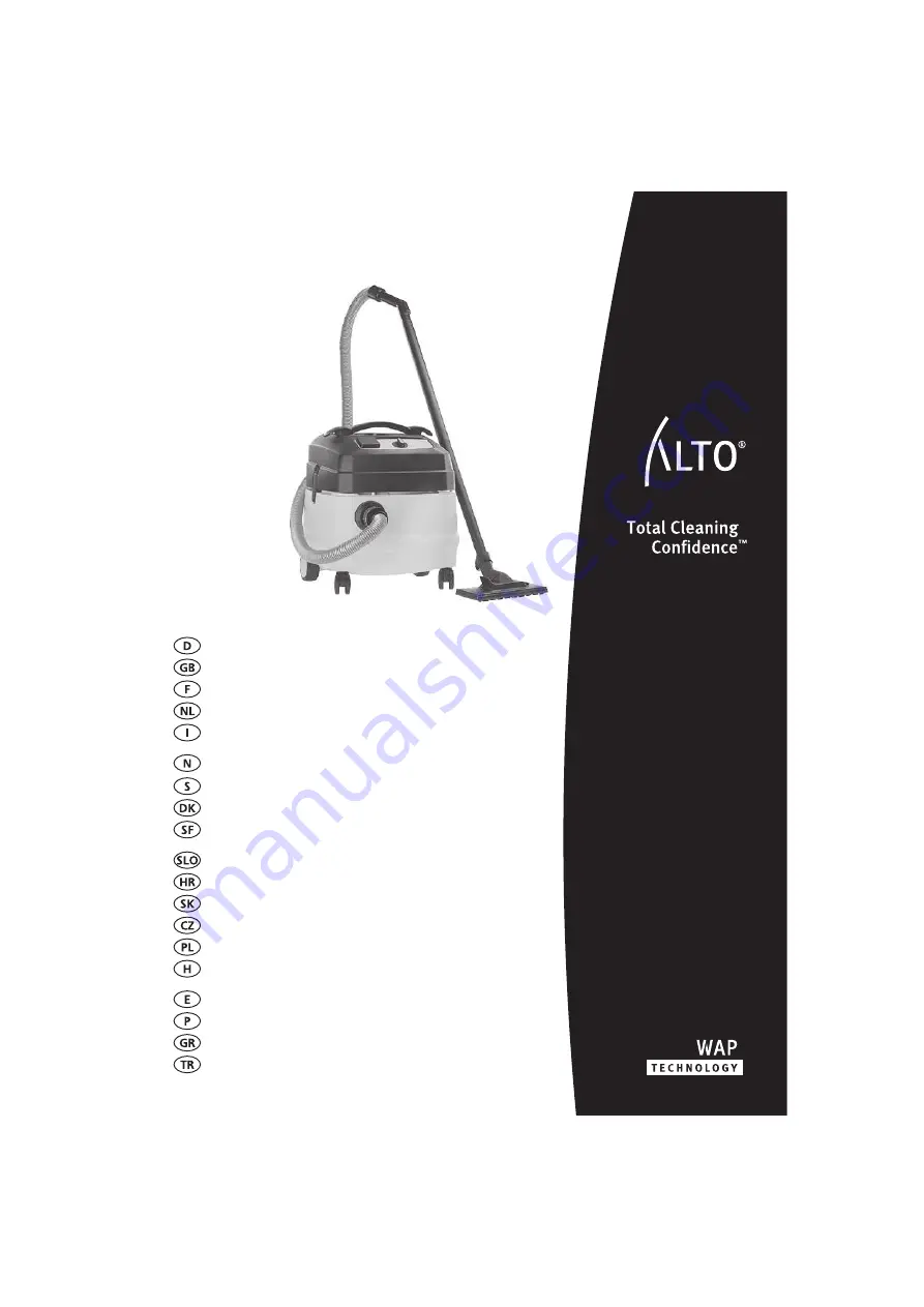 Wap Alto SQ 450-11 Operating Instructions Manual Download Page 41