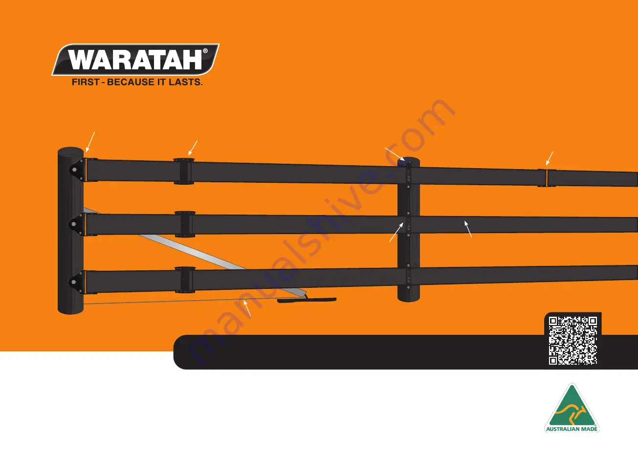 waratah FLEX RAIL ELECTRIC Скачать руководство пользователя страница 12