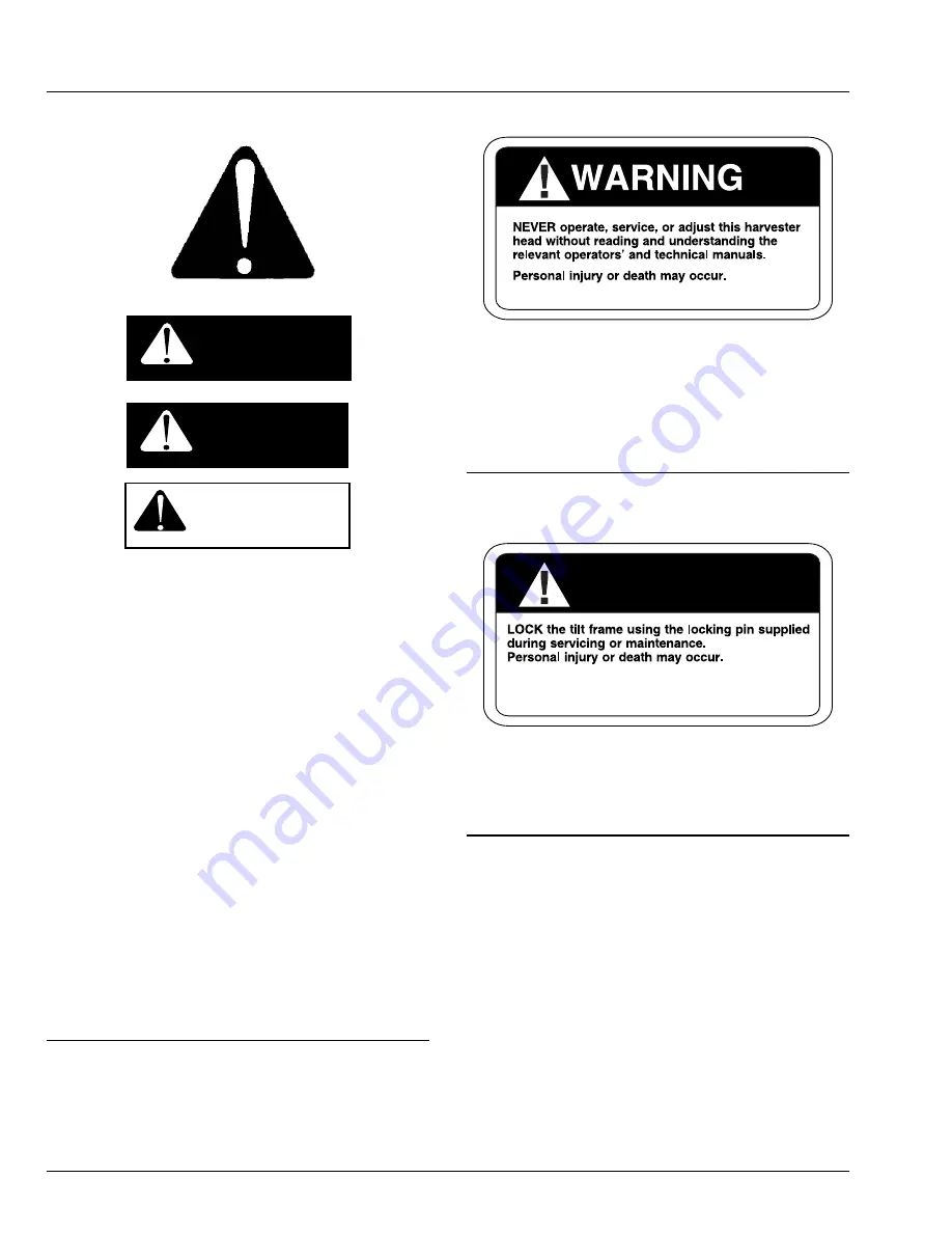 waratah HTH622B SIII Operator'S Manual Download Page 23