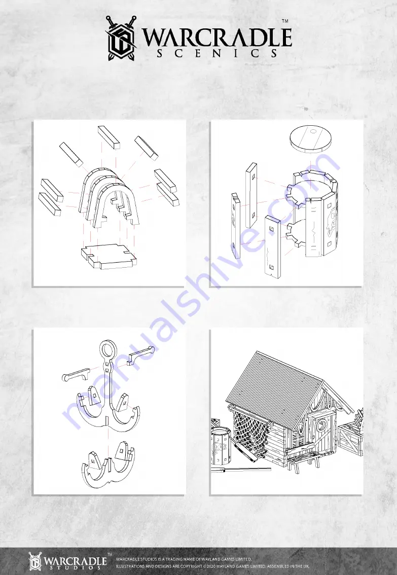 WARCRADLE SCENICS Dunsmouth Скачать руководство пользователя страница 19