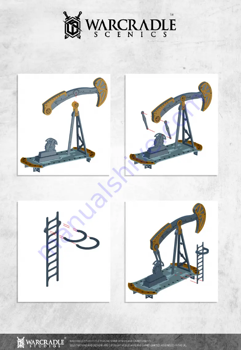 WARCRADLE SCENICS Promethean The Refinery Скачать руководство пользователя страница 15