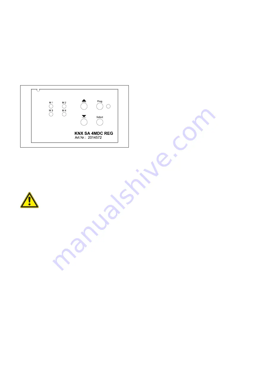 WAREMA KNX SA 4MDC REG Installation Instructions Download Page 2