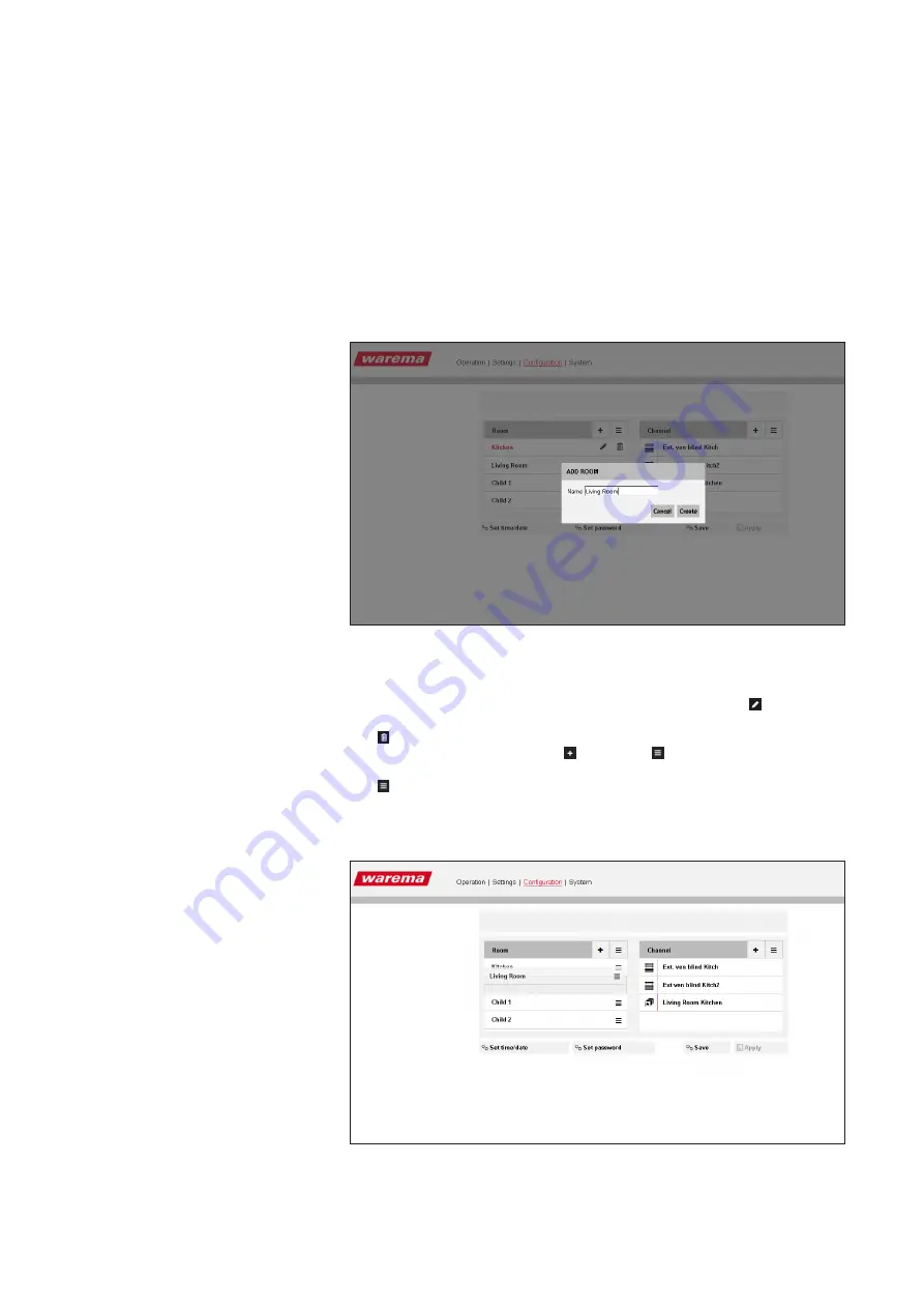 WAREMA WMS WebControl Manual Download Page 16