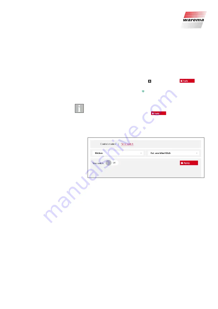 WAREMA WMS WebControl Manual Download Page 27