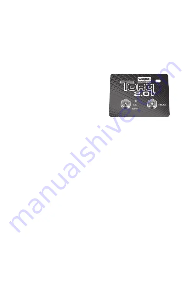 Waring Torq 2.0 TBB175S6 Instruction Manual Download Page 6