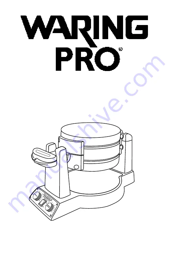 Waring WMR300 Series Manual Download Page 1