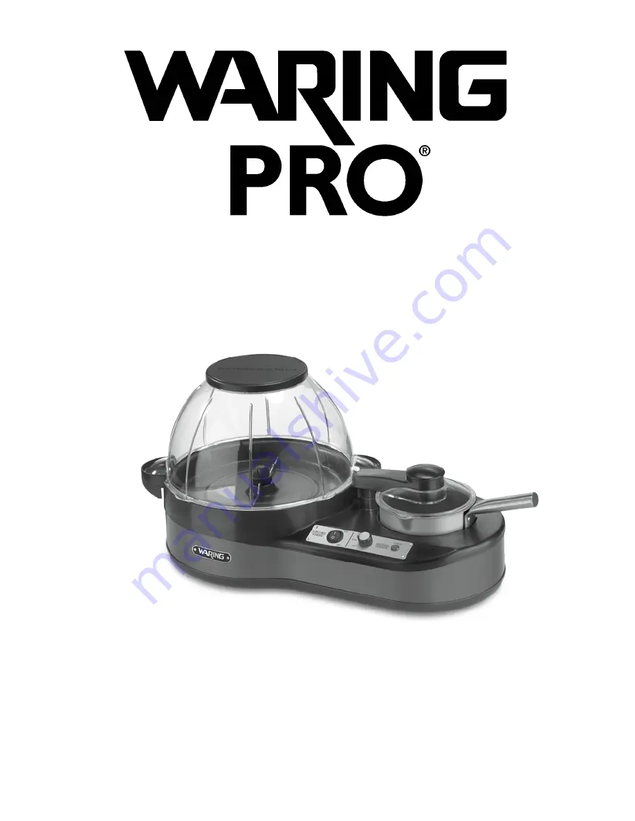 Waring WPM1000 Series User Manual Download Page 1