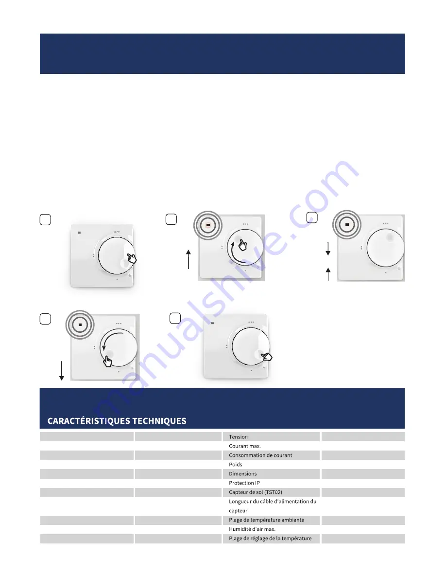 Warm-On TP 510 Operating Instructions Manual Download Page 5