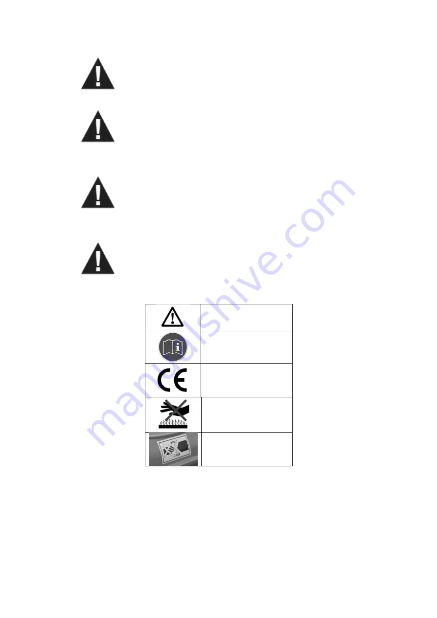 Warm Tech CAC20KW Original Instructions Manual Download Page 40