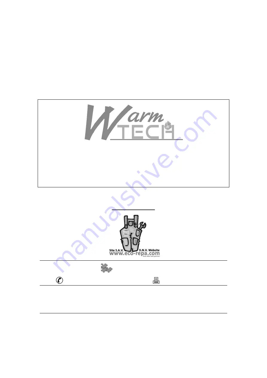 Warm Tech CAC80KW Скачать руководство пользователя страница 56