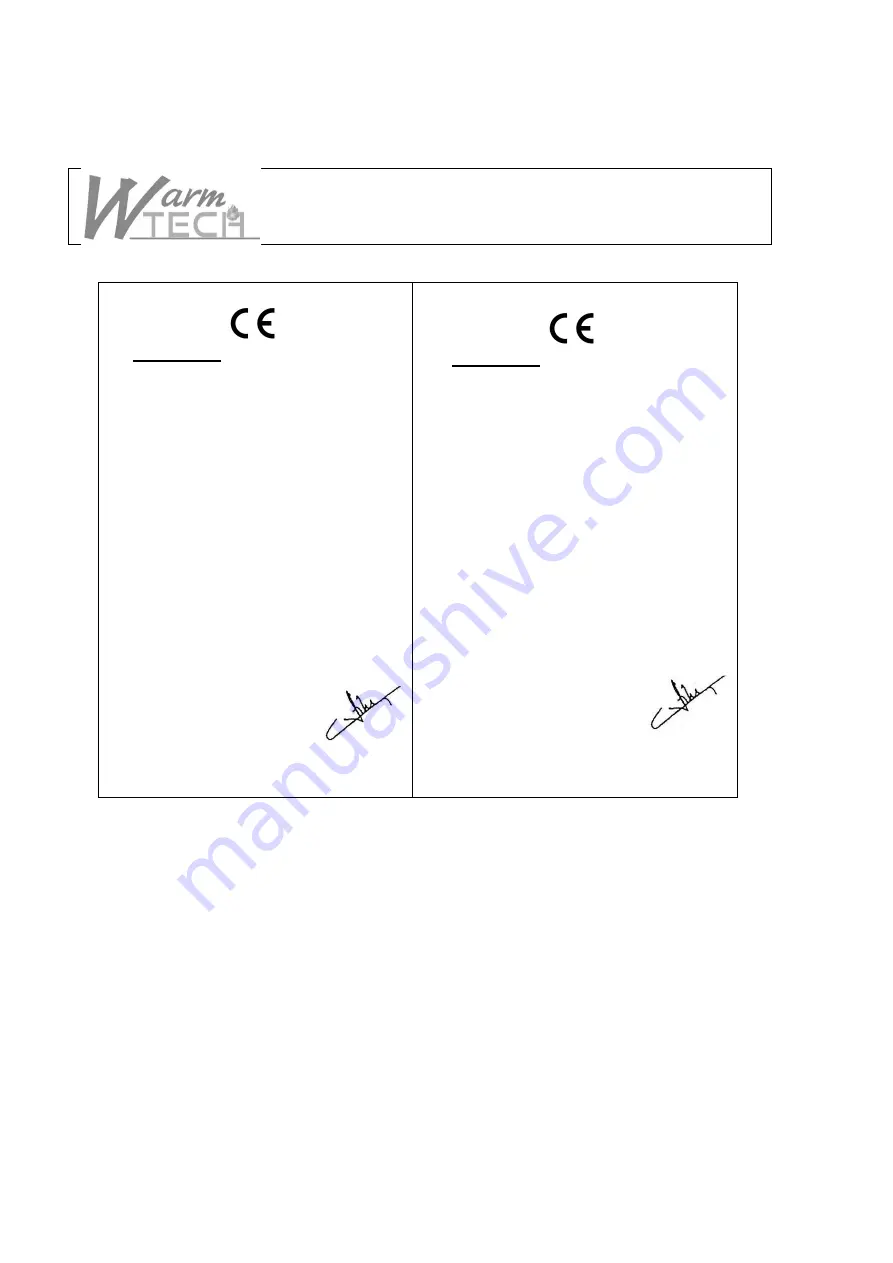 Warm Tech WTCAC30R-DU Скачать руководство пользователя страница 58