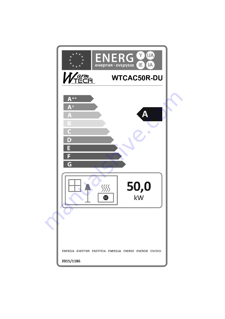 Warm Tech WTCAC50R-DU Скачать руководство пользователя страница 2