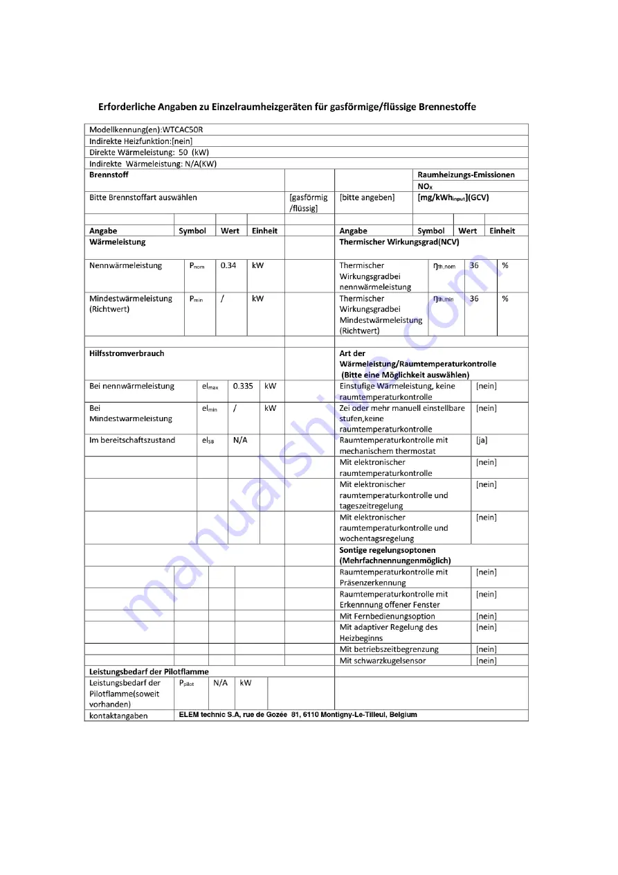 Warm Tech WTCAC50R Скачать руководство пользователя страница 60