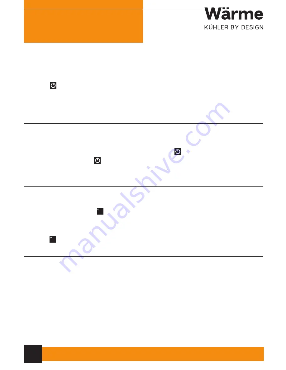 Wärme WH-24P User Manual Download Page 7