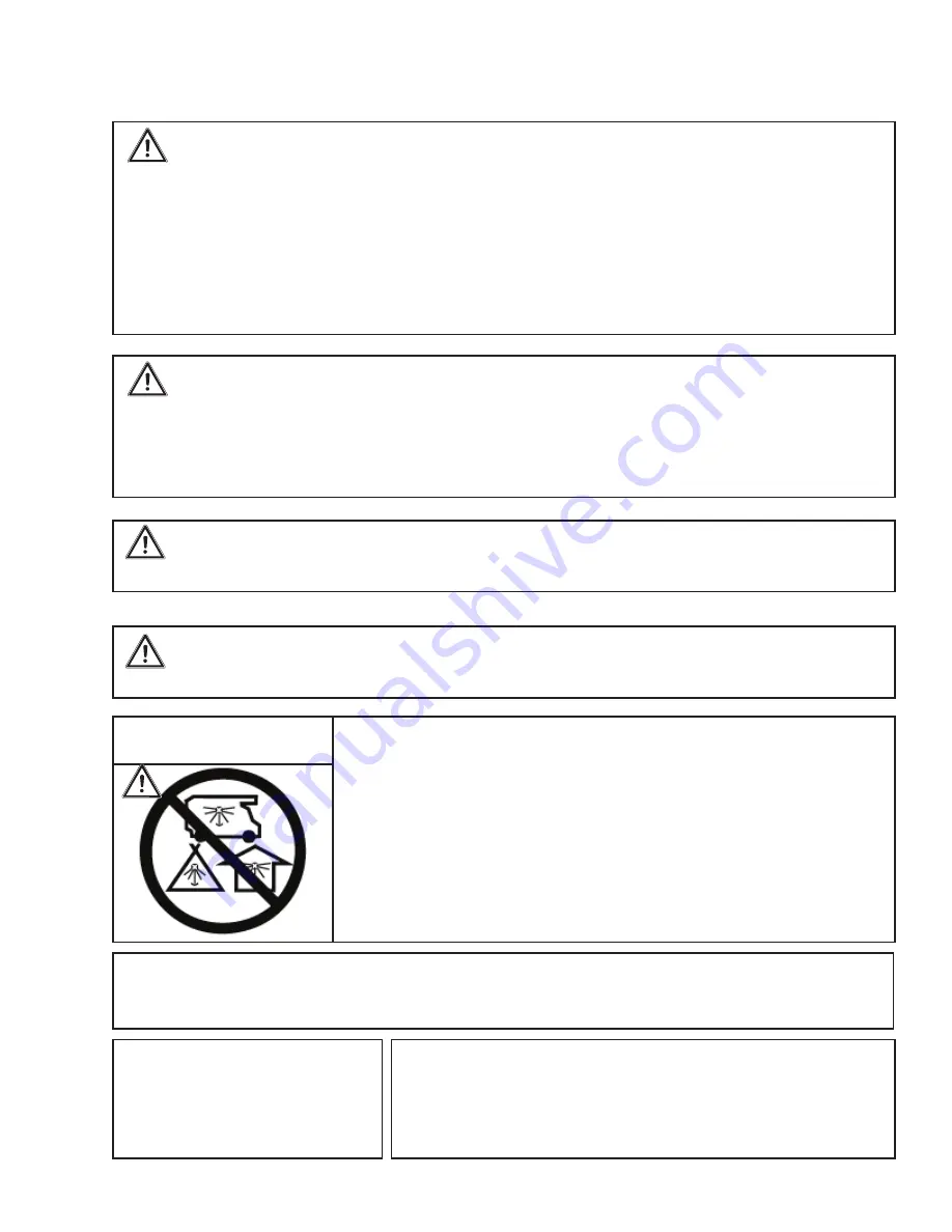 Warming Trends CFBL170 NG Owner'S Manual And Instruction Manual Download Page 3