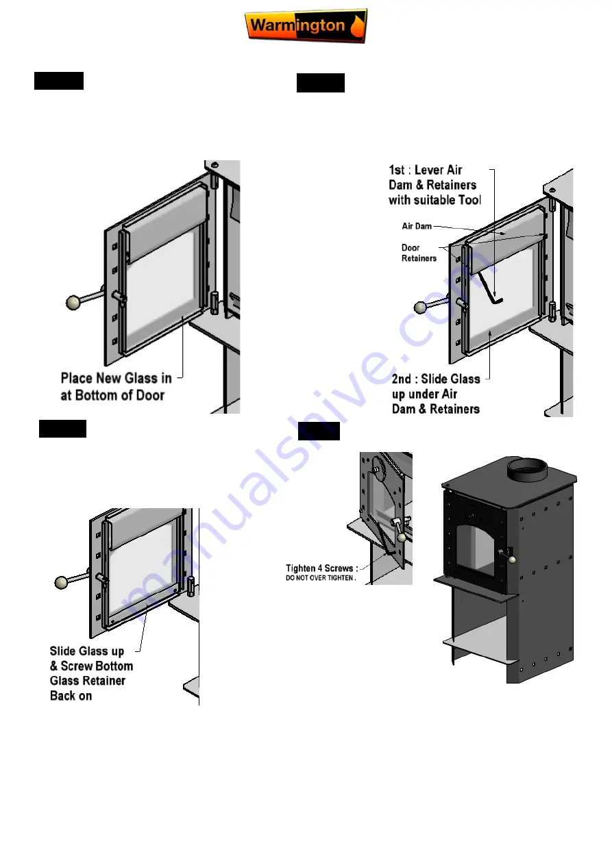 Warmington Studio Stove Maintenance And Operating Instructions Download Page 8