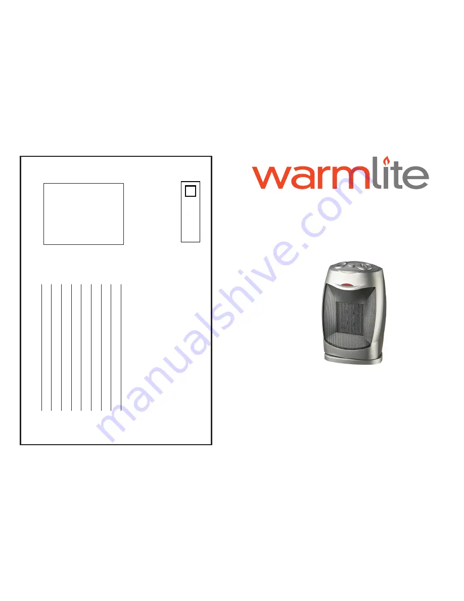 Warmlite WL44005 Instruction Manual Download Page 1