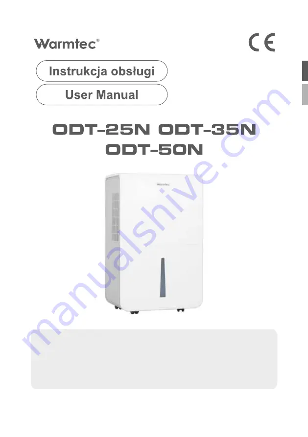 Warmtec ODT-25N User Manual Download Page 1