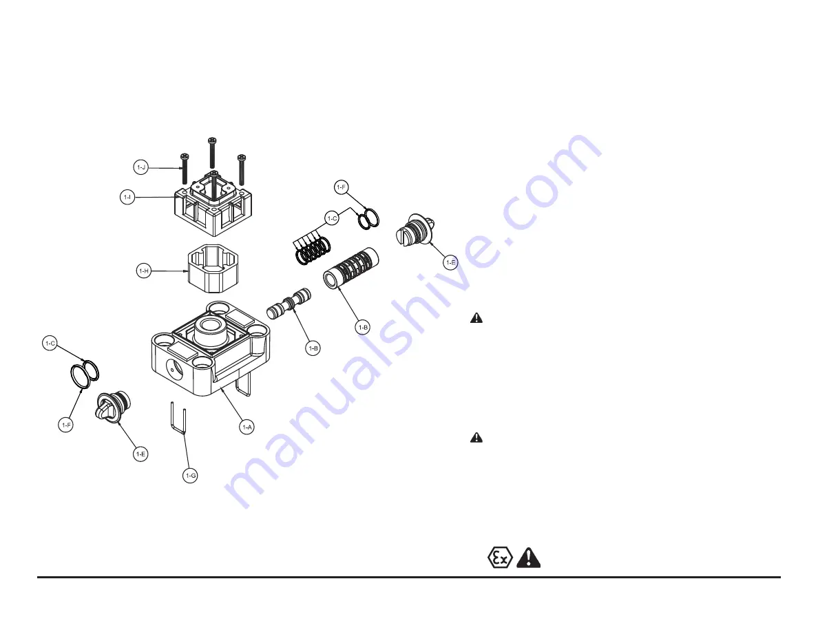 Warren rupp S05B2K1TPBS000 Service & Operating Manual Download Page 16