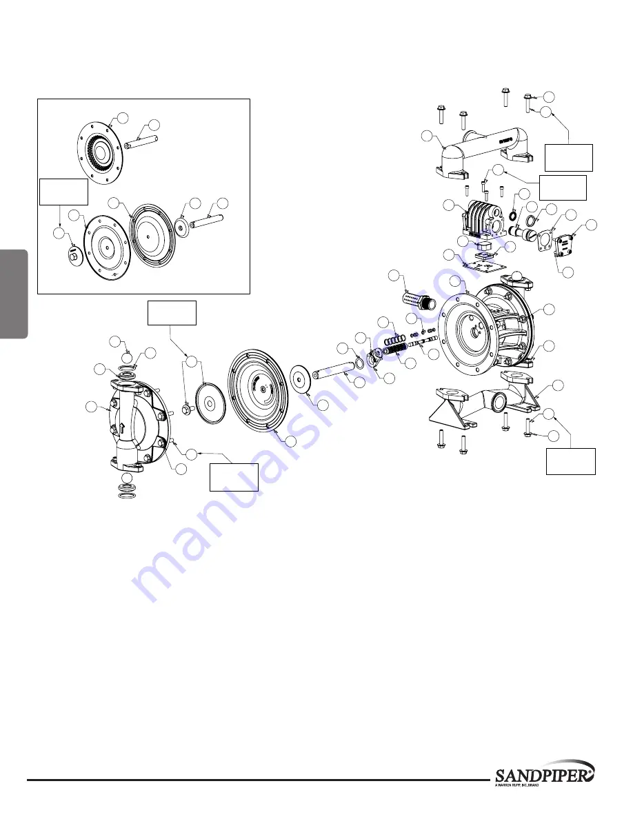 Warren rupp Sandpiper F10 Service & Operating Manual Download Page 12