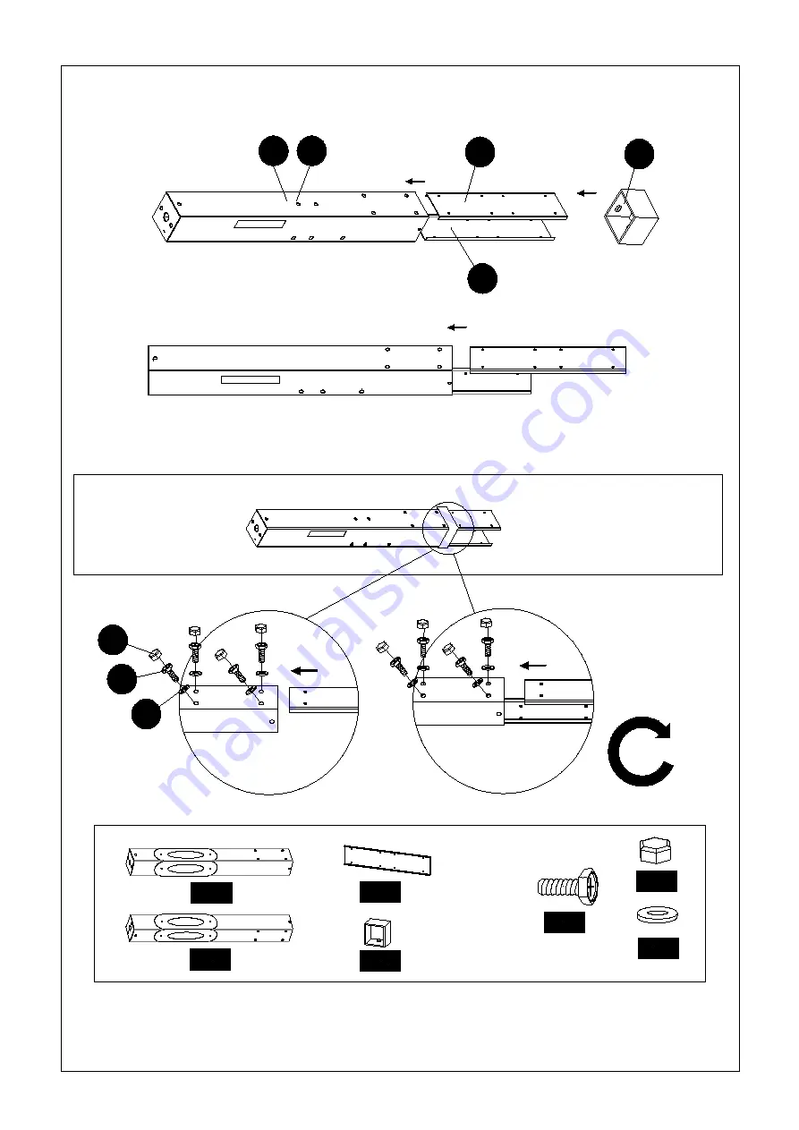 Warren Pergola HFZP04010 Owner'S Manual Download Page 9