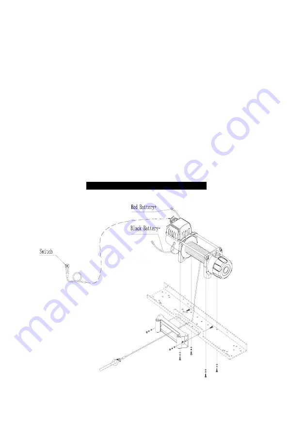 Warrior Winches 95SPS12 Assembly & Operating Instructions Download Page 4