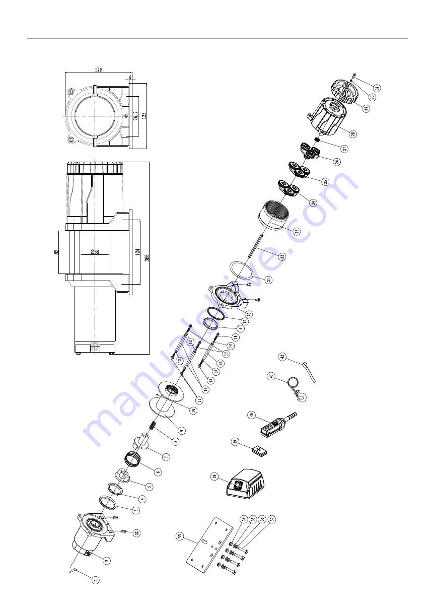 Warrior Winches EH800-CAD Owner'S Manual Download Page 24