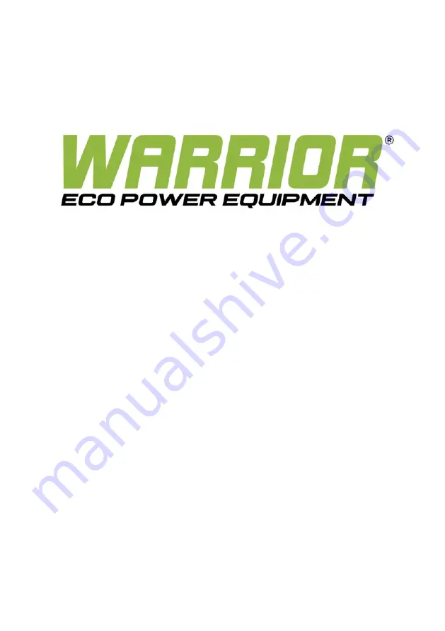 WARRIOR MWEP82423M Quick Start Manual Download Page 4