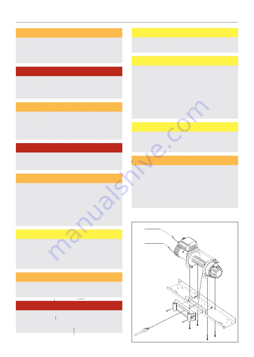 WARRIOR T1000 Owner'S Manual Download Page 5