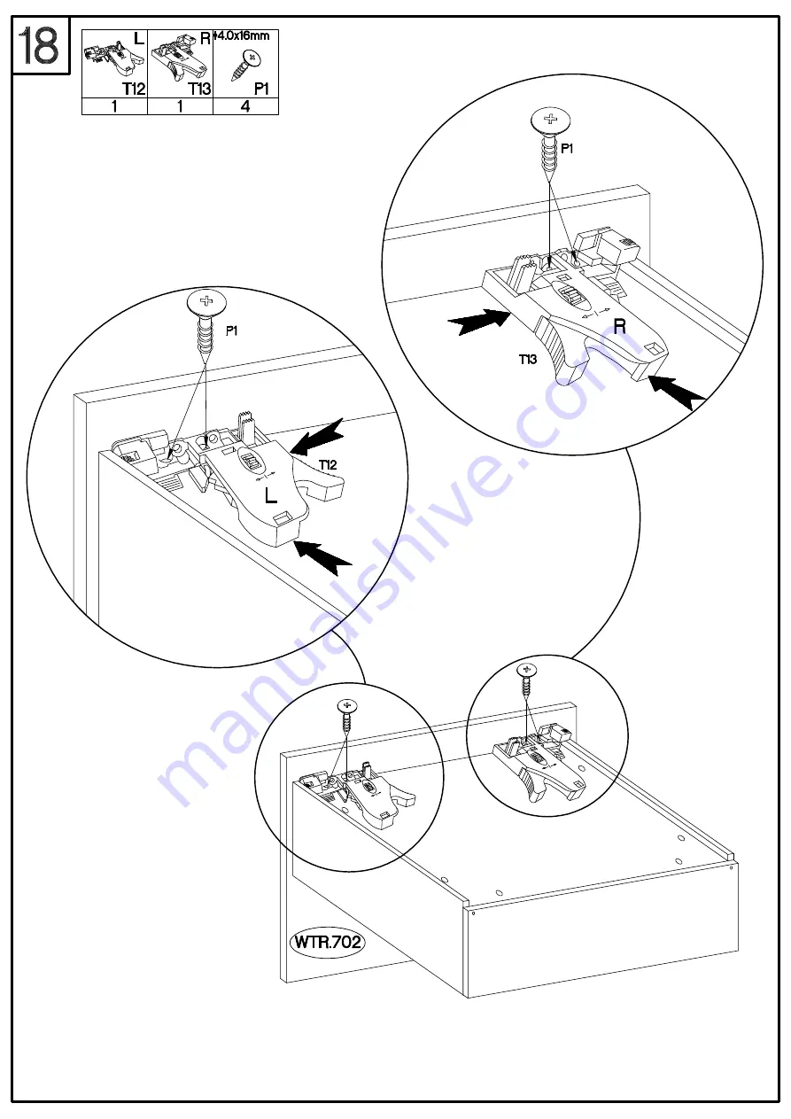 WASHTOWER WSCN061 Assembling Instruction Download Page 44