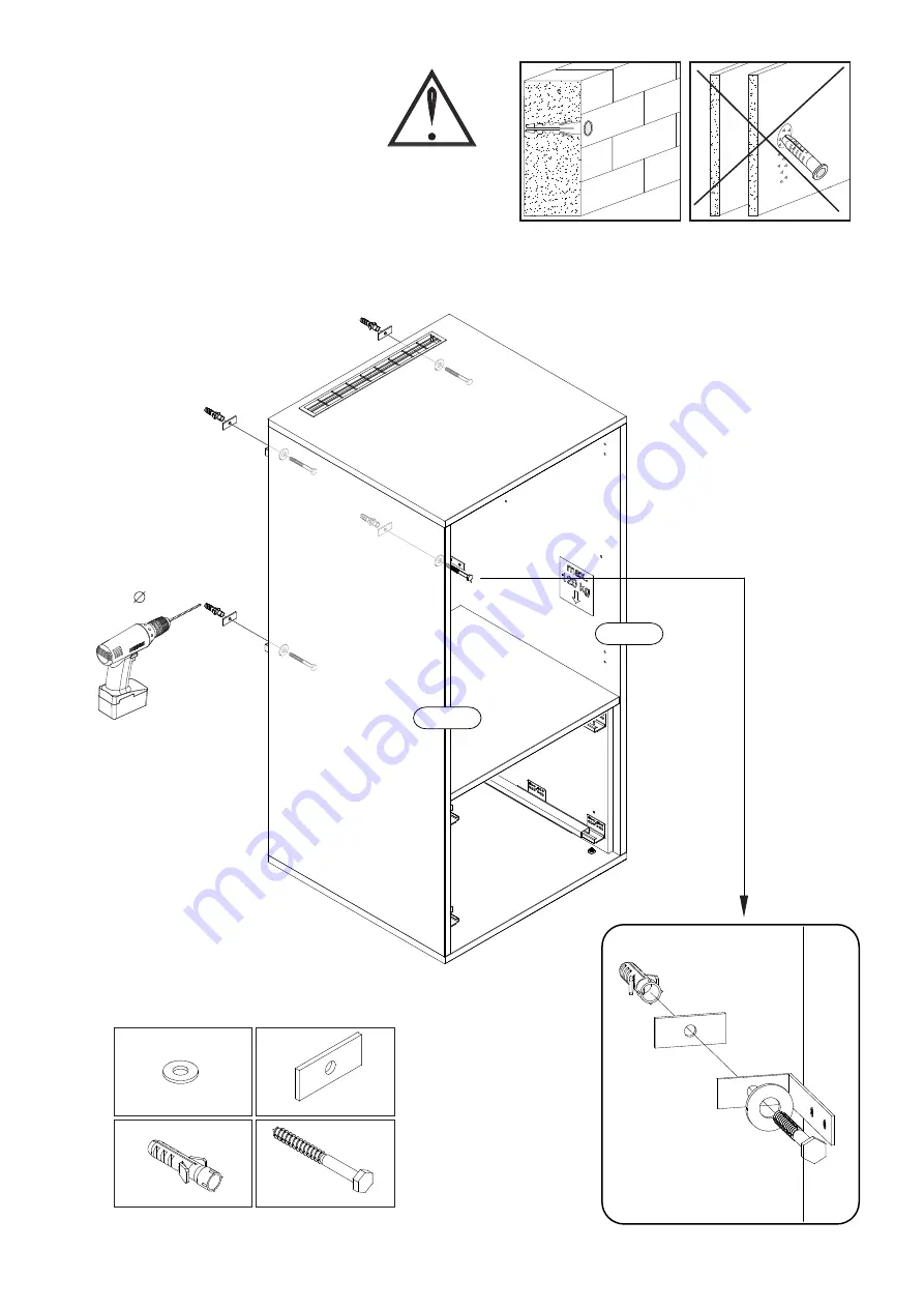 WASHTOWER WSCS1462-S Assembling Instruction Download Page 15