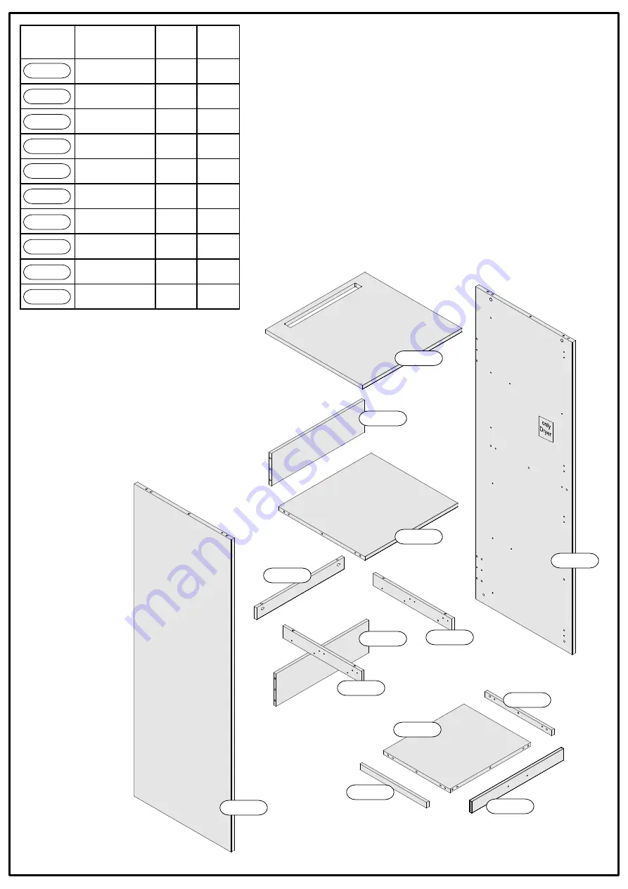 WASHTOWER WSTT185-S Assembling Instruction Download Page 2